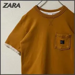 ZARA ザラ 無地 胸ポケット Tシャツのサムネイル
