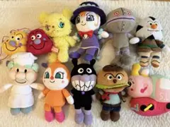 アンパンマンキャラクターぬいぐるみ10体セット