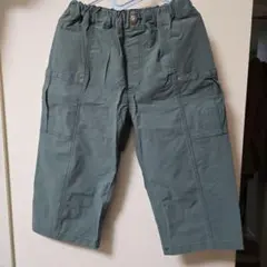 BeBe グレーグリーン ハーフパンツ 140