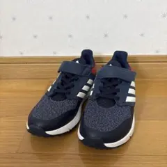 adidas キッズスニーカー 20cm ネイビーのサムネイル