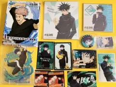 呪術廻戦　伏黒恵　　12点　まとめ売り　アクリルスタンド　色紙　シール　缶バッジ