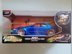 Jada ワイルドスピード ブライアン R34 GT-R ブルー 1/24 新品のサムネイル