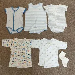 ベビー肌着 5点まとめ売り