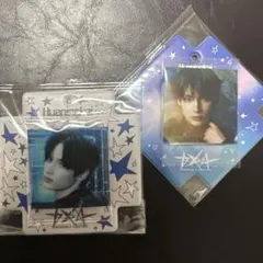 TXT トゥバ　バンダイ　ビジュアル スクエアフォトシール　ヒュニン　セット