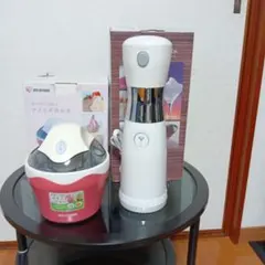 アイスクリームメーカーとフローズンスイーツメーカー(かき氷器)の セットのサムネイル
