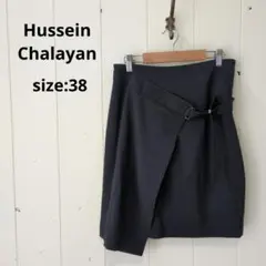 フセイン チャラヤン ラップスカート ダークネイビー 38 裏地付き 2026年最新】Hussein Chalayan レディース スカートの人気アイテム