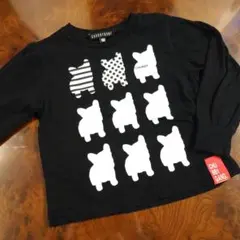 CHUBBY GANG フレンチブルドッグ　ロング Tシャツ size90のサムネイル