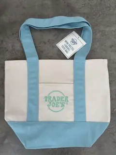 大人気　Trader Joe's パステルカラー　 ミニトートバッグ