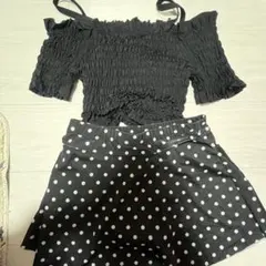 女の子用セパレート水着セット 水着