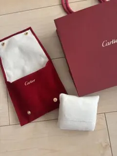新品未使用⭐︎Cartierカルティエ　腕時計　ブレスレット　ソフトケース　ポーチのサムネイル