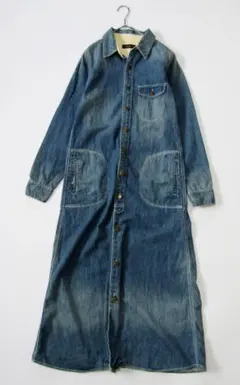 アーバンリサーチ デニムシャツワンピース ロング FREEサイズ 羽織り