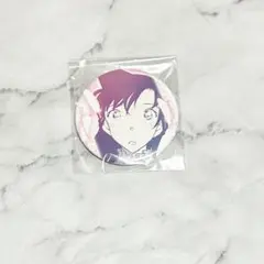 名探偵コナン　公式アプリ　神奈川シリーズ　毛利蘭　缶バッジ　POPUPSTORE