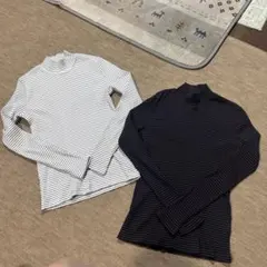 UNIQLO ストライプ 長袖トップス 2枚セット S
