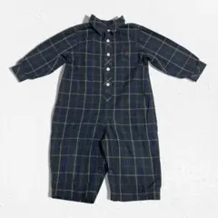 ラルフローレン　Ralph Lauren ロンパース　チェック柄　80