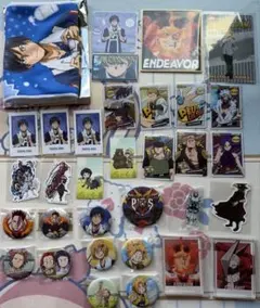 ヒロアカ 飯田天哉 切島鋭児郎 エンデヴァー 荼毘 オールマイト 他 セット