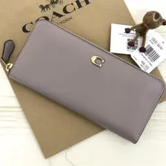 店頭完売 上質レザー 新品 COACH コーチ 長財布 リテールモデル - メルカリ