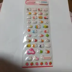 ウサコレフレンズ シール ぷっくり 平成レトロ ②