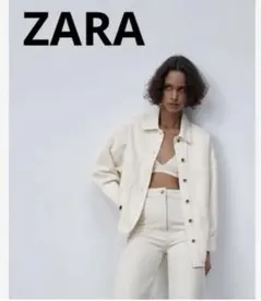 ザラ オーバーサイズデニムジャケット