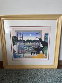 ヒロ・ヤマガタ シルクスクリーン 5/100 瀬戸大橋 瀬戸の花嫁 美術品 版画 ヒロ・ヤマガタ シルクスクリーン 5/100 瀬戸大橋 瀬戸の花嫁 美術品