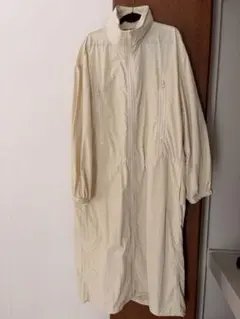 UNIQLO U ユニクロ ユーナイロンフーデット コートM ナチュラル