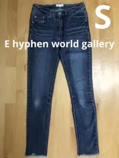 ストレッチ　スキニーデニム　S