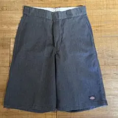 Dickies checked wide half pants y2k 膝下 - メルカリ