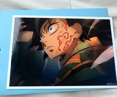 鬼滅の刃 ufotable cafe 場面写ブロマイドくじ 冨岡義勇 痣