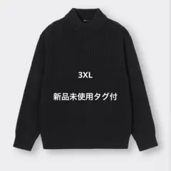 【GU】ローゲージハイネックセーター　タートルネックのサムネイル