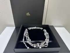 サ*ん様 新品 未使用 Rene ルネ パール 3連 ブレスレット - メルカリ