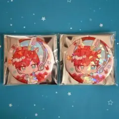 あんスタ アニメイトカフェ アニカフェ 缶バッジ 一彩