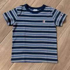 【新品未使用】Champion ストライプ Tシャツ 120