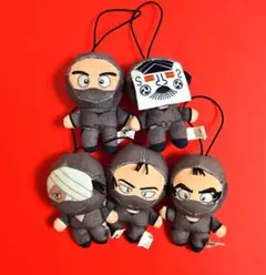 忍たま乱太郎 ほわぬい ぬいぐるみ タソガレドキ忍軍 5種類セット