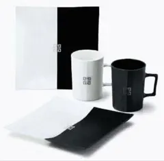 【未使用品】GIVENCHY ジバンシィ モーニングペアセット プラチナ　箱付き