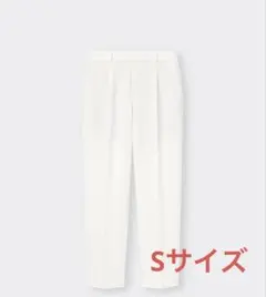 GU タックテーパードパンツ
