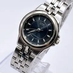 稼働品 シチズン Eco-Drive 腕時計　ソーラー シルバー　ブラックのサムネイル