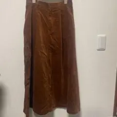 コーデュロイ タイトスカート