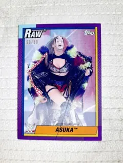 Topps WWE 女子プロレス　ASUKA直筆サインカード 50枚限定