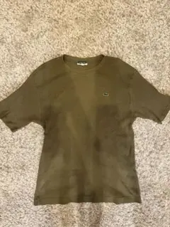 LACOSTE サマーマルTシャツ カーキ