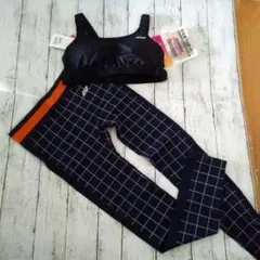 ヨガウェア　フィットネスウェア セット サイズＬ