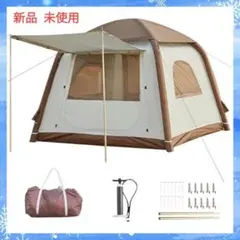 エアテント 300cm×210cm ポンプ式設営 キャンプテント未使用 - メルカリ