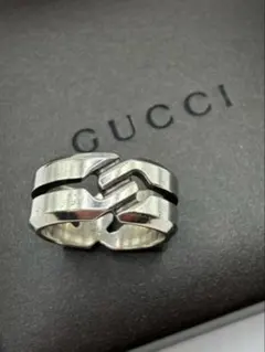 【廃盤品】GUCCI インターロッキング インフィニティ ノット リング 20号 グッチ インフィニティ ノット リング 表記20 指輪 925 19号｜Yahoo