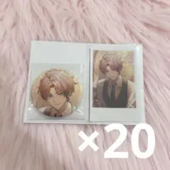 にじさんじ 2024 誕生日グッズ 赤城ウェン チェキ&缶バッジセット 20点