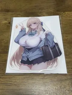 ブルーアーカイブ　飛鳥馬トキ　制服　アクリルスタンド