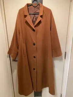 studio CLIP テントラインロングコート キャラメル