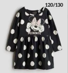 ☆新品☆Ｈ＆Ｍミニー♡プリントコットンワンピース　120/130④