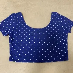 DIVIDED 水玉模様 半袖Tシャツ S