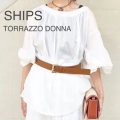 【SHIPS別注】TORRAZZO DONNA:手洗い可能ブラウス