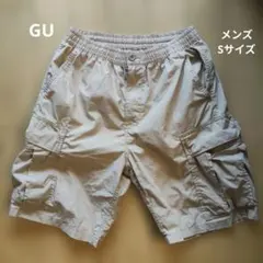 GU ワイドカーゴショートパンツ Sサイズ　ベージュ