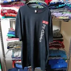 90sユニセックス古着XLメンズ黒ブラックtシャツ海外直輸入