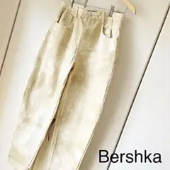 Bershka ベルシュカ タイダイ マムパンツ デニムパンツ